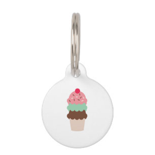 Ice Cream Pet Tag