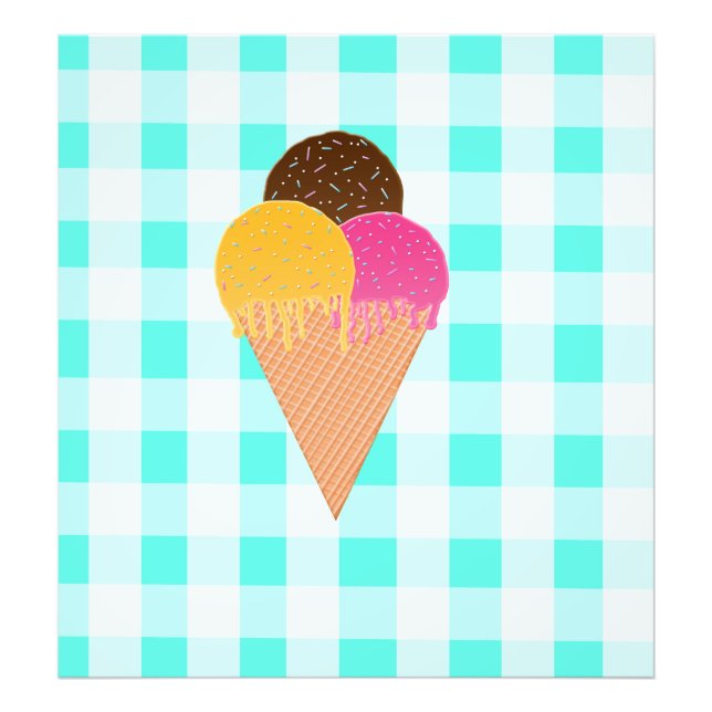 Ice cream photo print (Front)