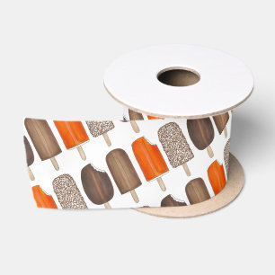 Ice Cream Pops Bars Popsicle Creamsicle Fudge Satin Ribbon