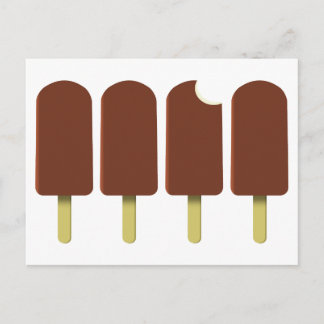 Ice Cream Pops postcard