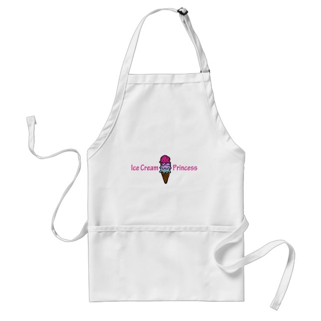 Ice Cream Princess Standard Apron (Front)
