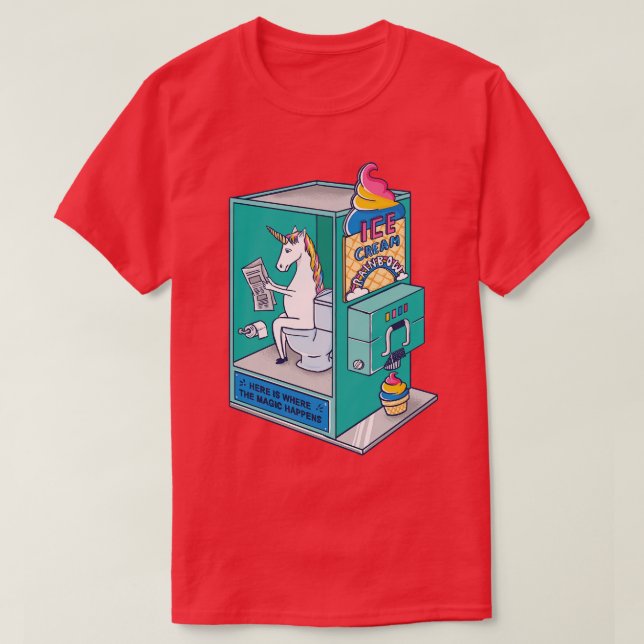Ice cream rainbow T-Shirt (Design Front)