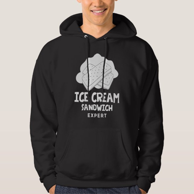 Ice Cream Sandwich  Cookie Recipe Hoodie (Front)
