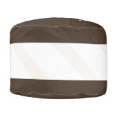 Ice Cream Sandwich Funny Food Pouf (Front)