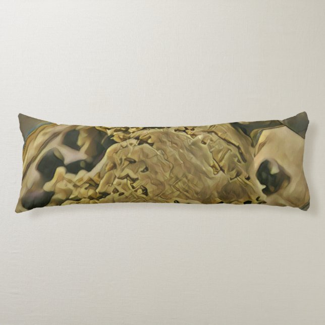 Ice cream scoop body pillow (Front)