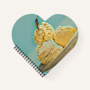 Ice cream scoop notebook