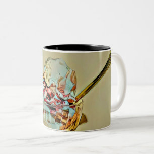 Ice cream scoop Two-Tone coffee mug