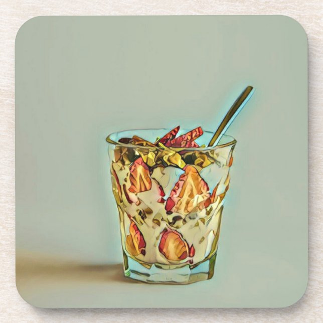Ice cream shop coaster (Front)