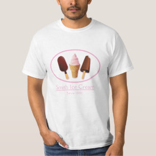 Ice Cream Shop Design T-Shirt