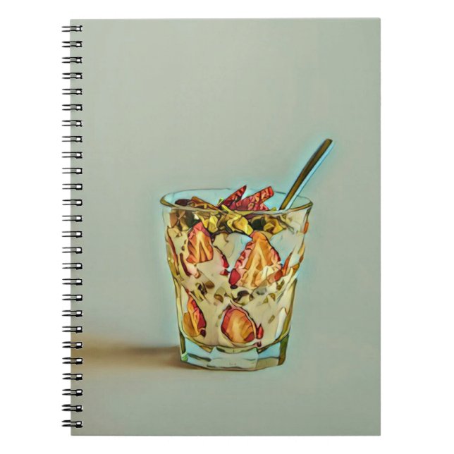 Ice cream shop notebook (Front)