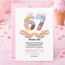 Ice Cream “Six Seven” 7th Birthday Party for Kids