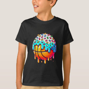 Ice Cream Sketll Drip Boys Girls Kids Sketll Stuff T-Shirt