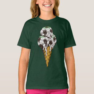 Ice Cream Soccer Balls T-Shirt