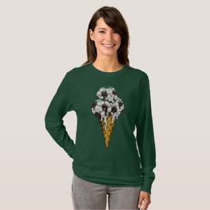 Ice Cream Soccer Balls T-Shirt
