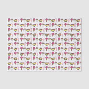 Ice Cream Social Favour Banana Split Sundae Cone Tissue Paper