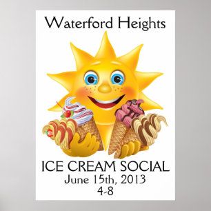 Ice Cream Social - SRF Poster