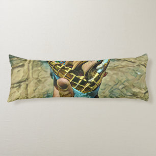 Ice cream sprinkles body pillow