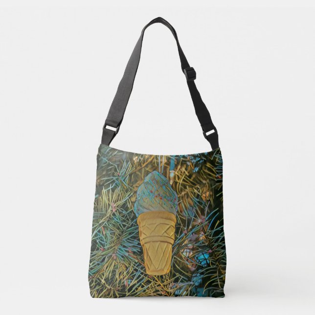 Ice cream sprinkles crossbody bag (Front)