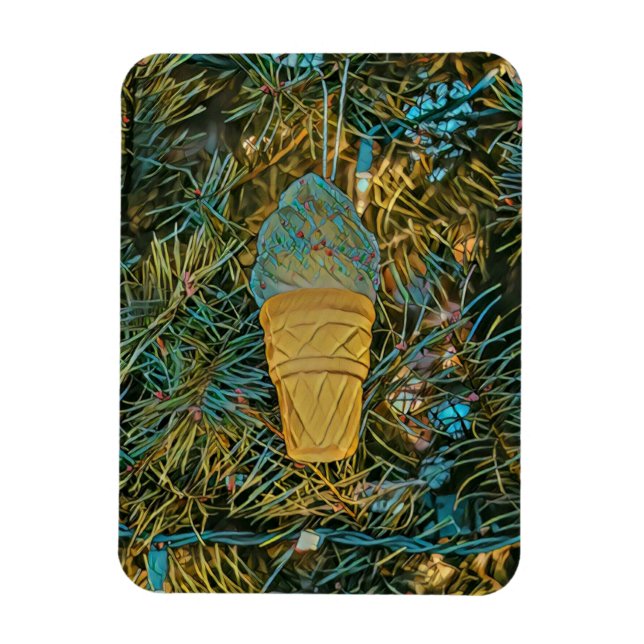 Ice cream sprinkles magnet (Vertical)
