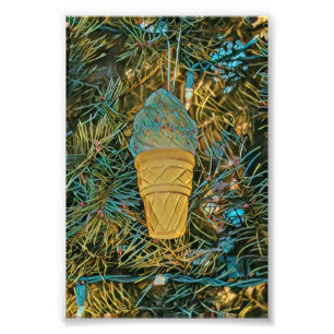 Ice cream sprinkles photo print