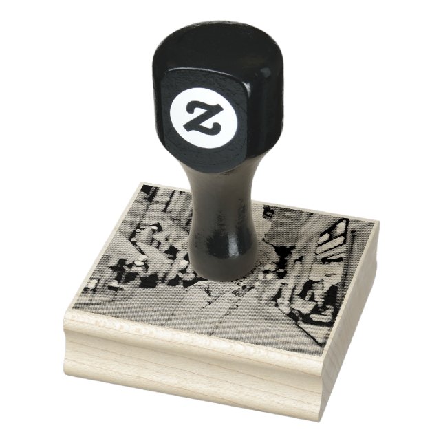 Ice cream sprinkles rubber stamp (Stamp)