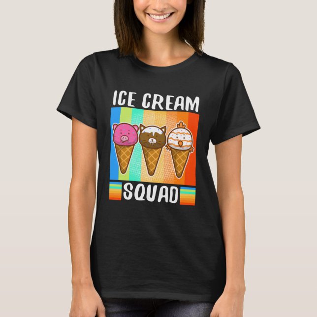 Ice cream squad  2 T-Shirt (Front)