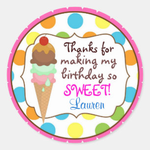 Ice Cream Stickers