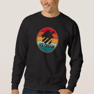 Ice Cream Summer Retro Vintage For Women Men Kids  Sweatshirt