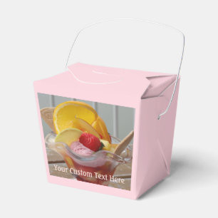 Ice Cream Sundae custom favour boxes