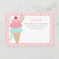 Ice Cream Sundae Heres the Scoop Details Insert