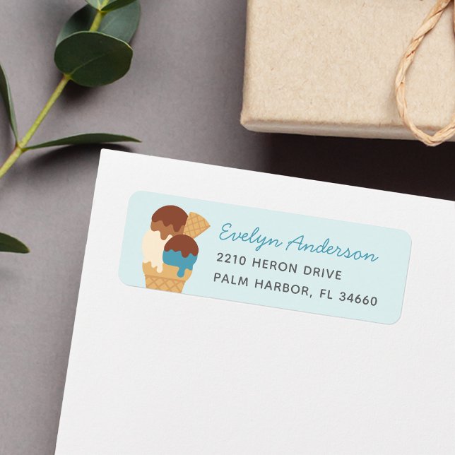 Ice Cream Sundae Return Address (Creator Uploaded)
