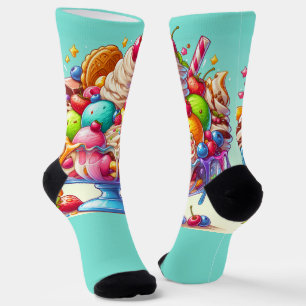 ICE CREAM SUNDAE SOCKS