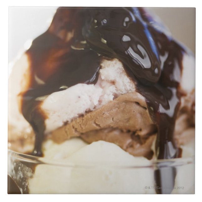 Ice cream sundae tile (Front)