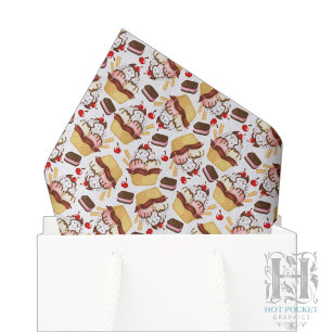 Ice Cream Sundae Tissue Paper