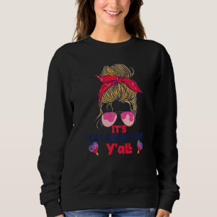 Ice Cream Sunglasses Girl Popsicle It's Ice Cream Sweatshirt