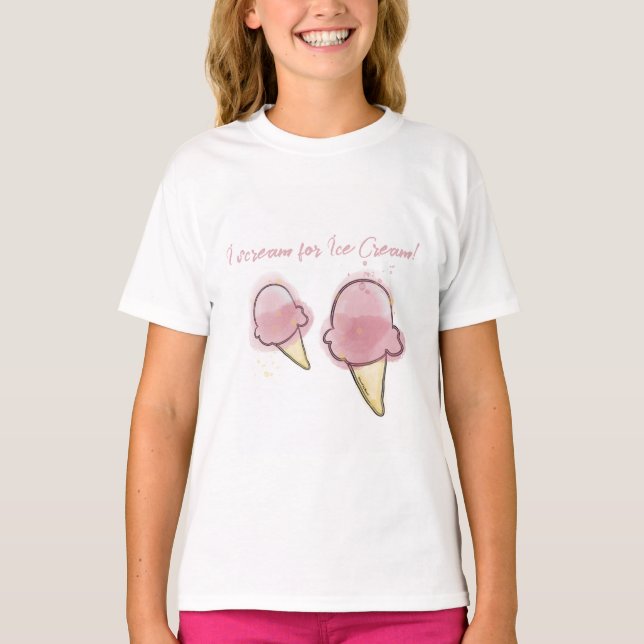 Ice cream T-Shirt (Front)