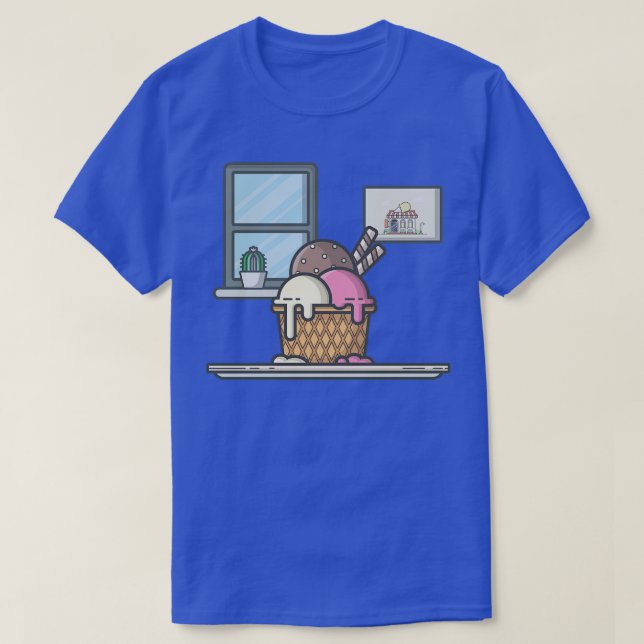 Ice Cream T-Shirt (Design Front)
