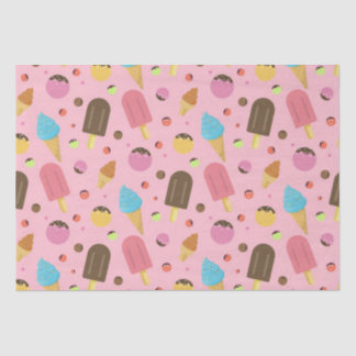 Ice cream tissue paper