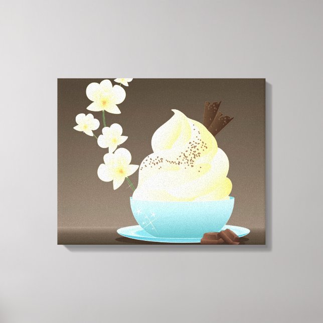 Ice Cream Treat Canvas Print (Front)