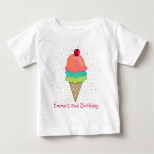 Ice Cream Treats Baby T-Shirt