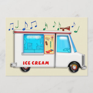 Ice Cream Truck Invitation
