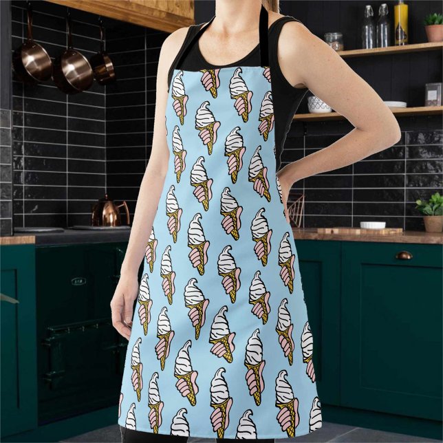 Ice Cream Vendor Apron with Ice Cream Images (Creator Uploaded)