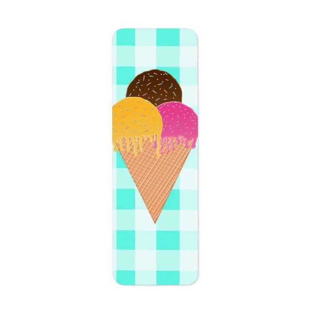 ice-cream waffle cone (Front)