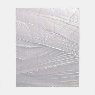 Ice cream white snow winter fleece blanket