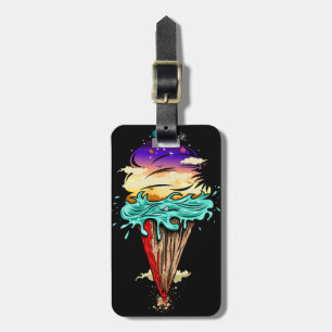 Ice Cream World Luggage Tag