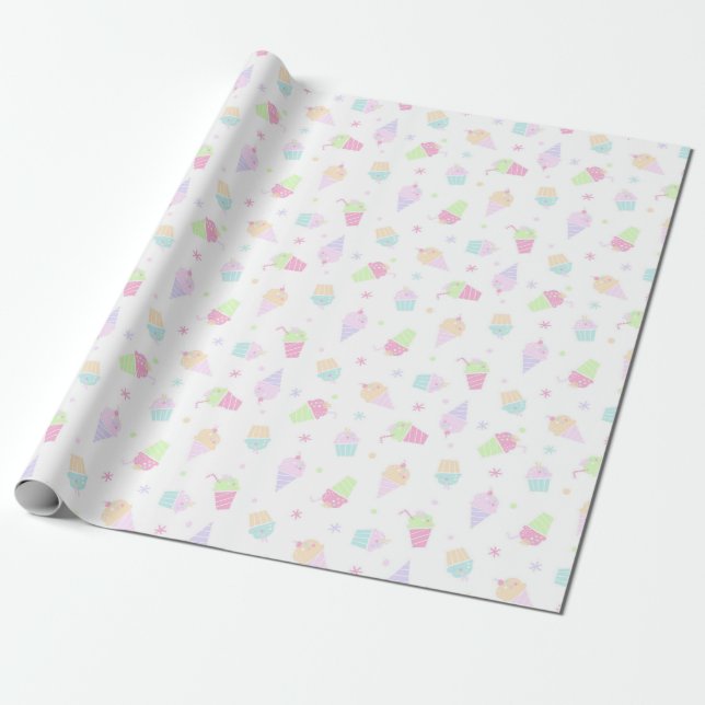 ICE cream 🍦 🍨  Wrapping Paper (Unrolled)