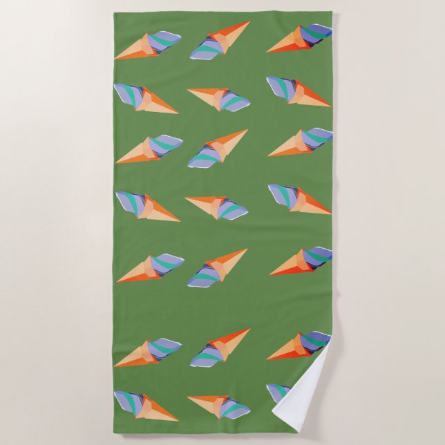 Ice creams Beach Towel (Front)