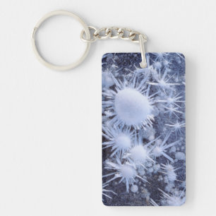 Ice crystals in the Sierra Keychain
