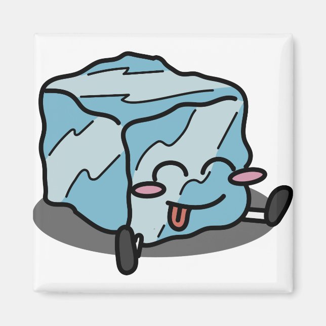 Ice Cube Dude Magnet (Front)