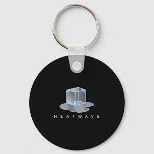 Ice cube heatwave - graphic premium tri-blend  keychain